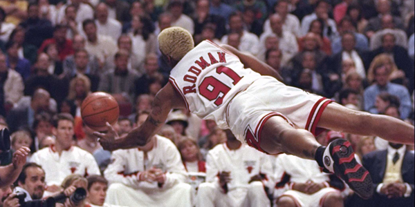 Dennis Rodman's Career-High Rebounds Against Every NBA Team