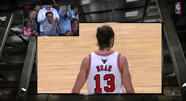 Joakim Noah, like his father, is now a winner on the clay at